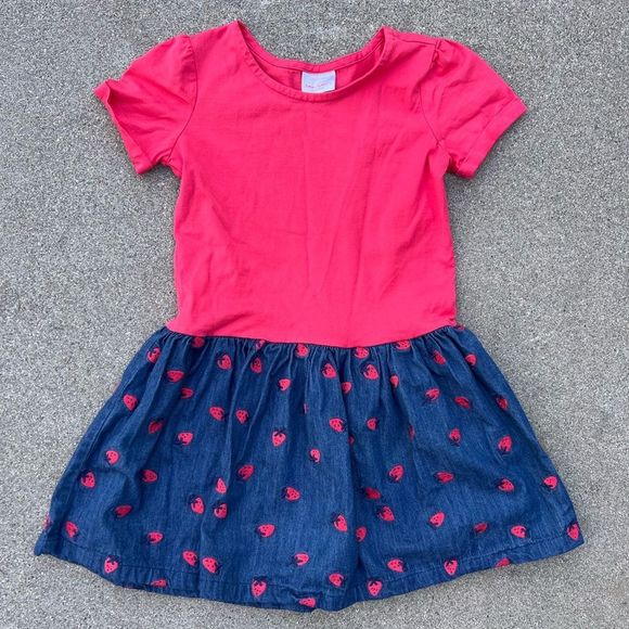 Hanna Andersson Other - Hanna Andersson Size 8 (130cm) strawberry print dress